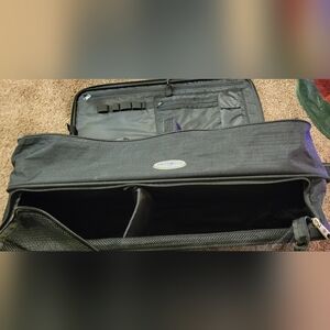 Samsonite Golf Black Trunk Organizer Locker Clothes Bag 14"Hx24"Wx10”D